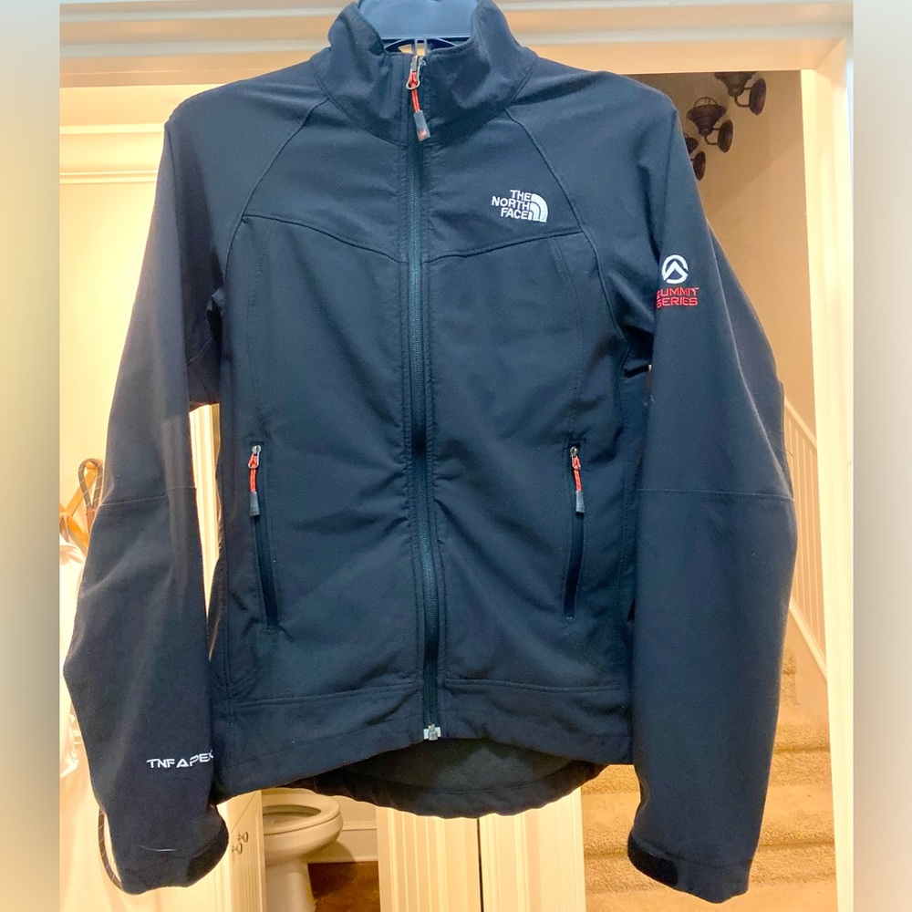The North Face Summit Series Windstopper Black Jacket, Women's Small